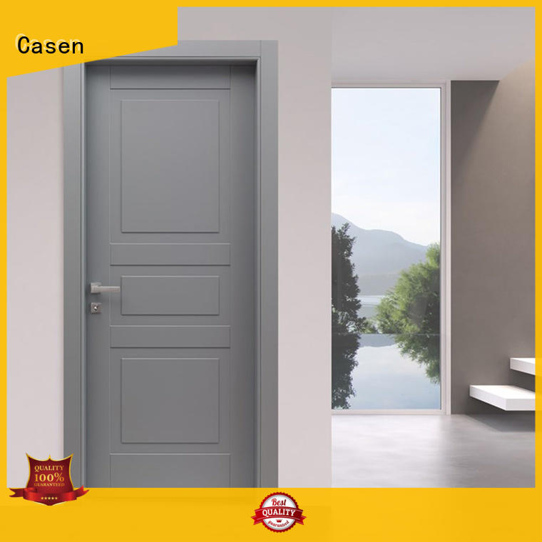 Casen light color composite door simple style for bedroom