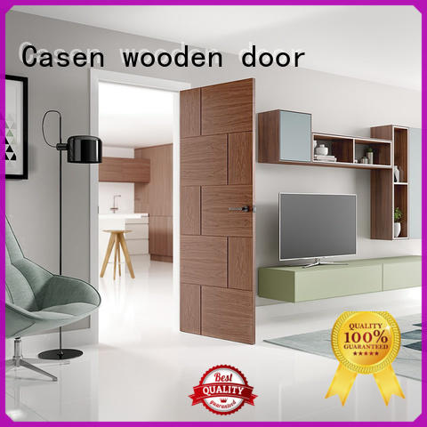 Casen soundproof modern exterior doors for sale solid wood for bathroom