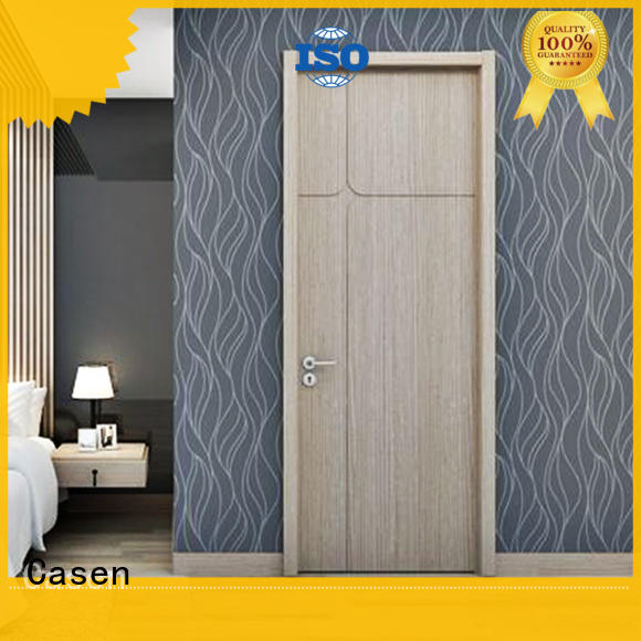 Casen chic interior wood doors cheapest factory price for bathroom