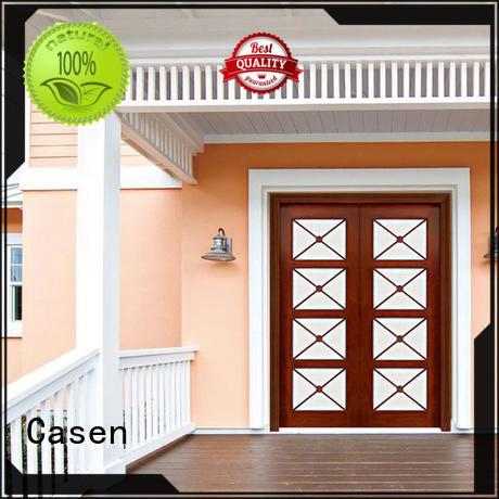 Casen luxury design wooden french doors fashion for house