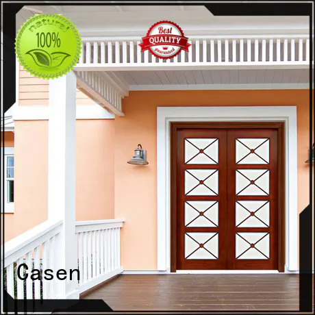 Casen luxury design wooden french doors fashion for house