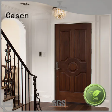 color wood solid core mdf interior doors door Casen company