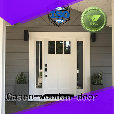 Casen ODM front door with sidelights wholesale for room