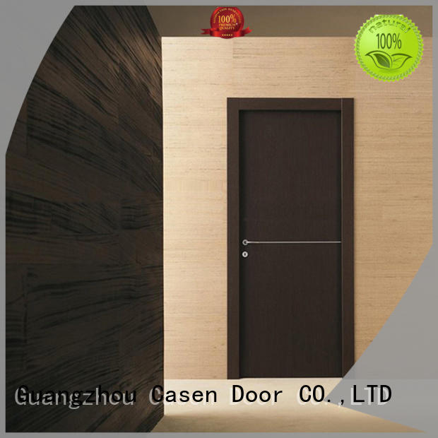 classic stainless popular solid wood interior doors Casen manufacture