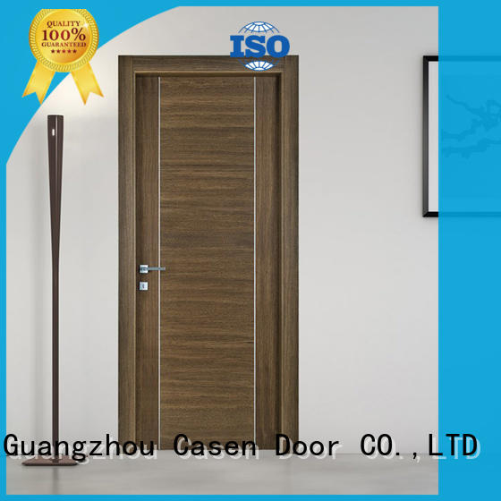 popular natural wood door simple for house Casen
