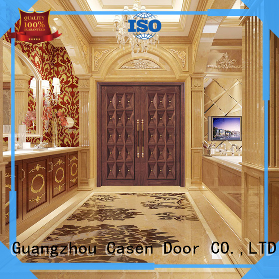 Casen beautiful modern main door designs for indian homes double carved for house