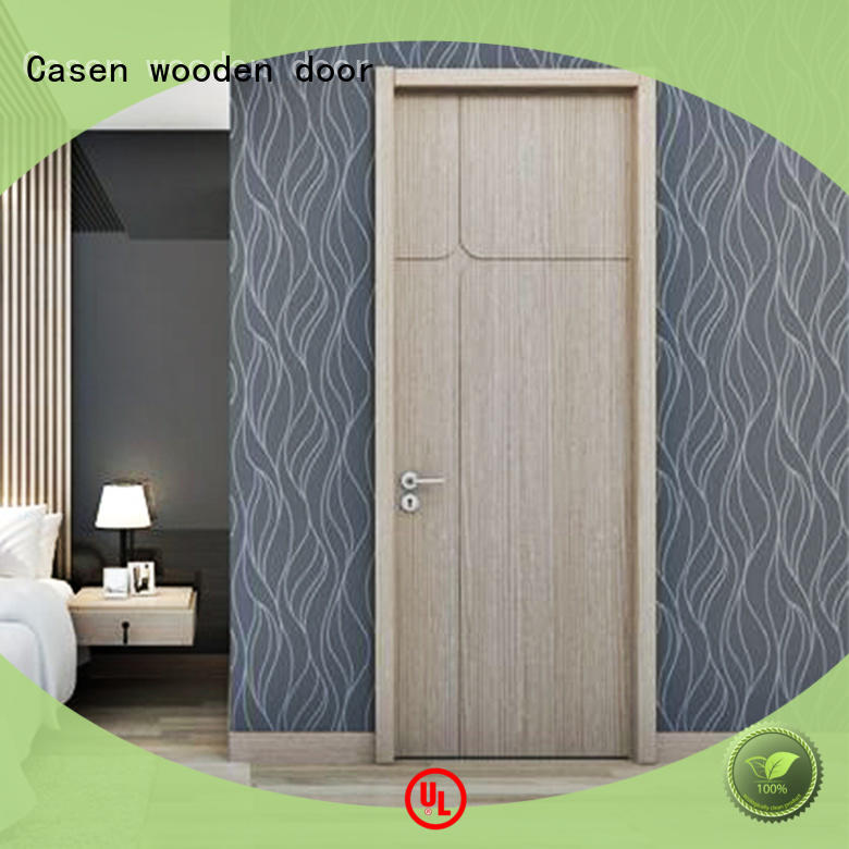 Casen durable solid wood exterior front doors wholesale for bedroom