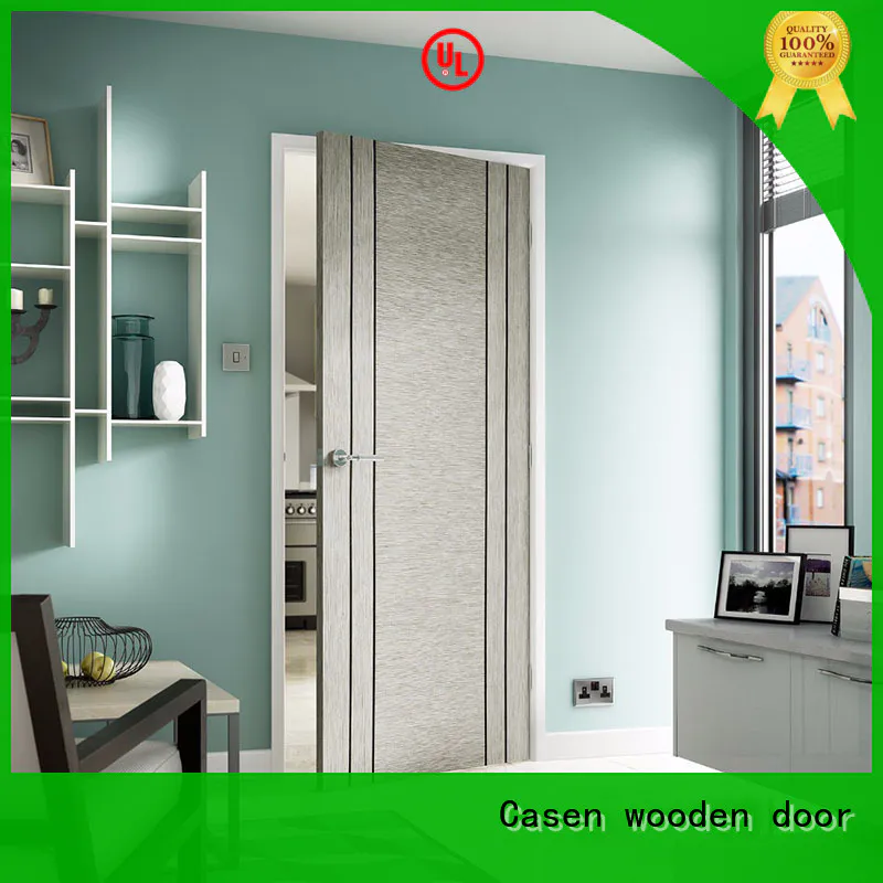 Casen high-end hardwood doors for bathroom