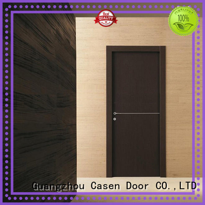 solid wood interior doors steel natural Casen Brand company
