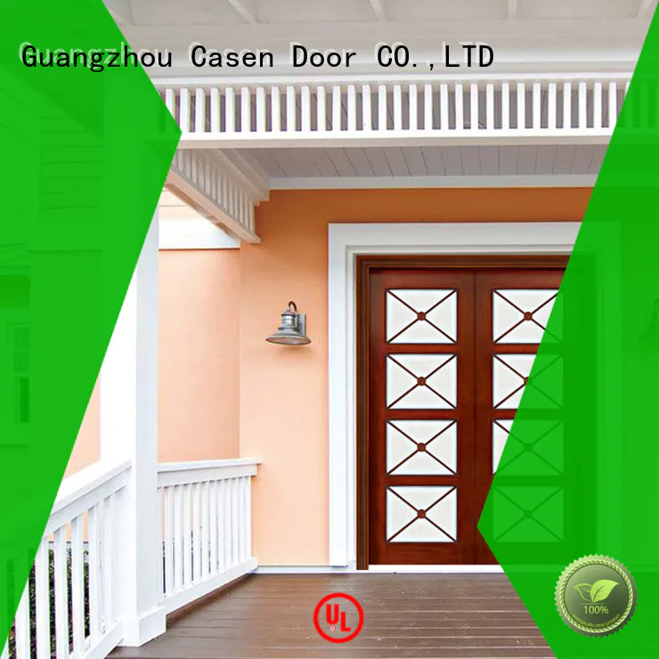 outside wooden main door glass archaistic style for store