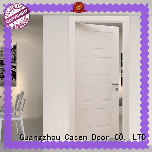 Casen light color composite wood door easy