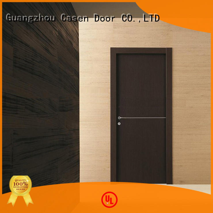 Casen chic hardwood doors solid wood for washroom