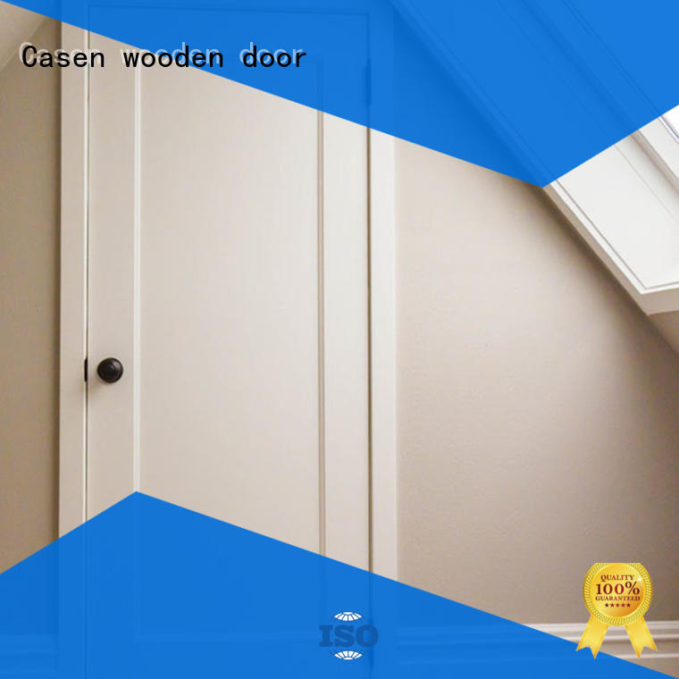 Casen fast installation 5 panel mdf interior door at discount for decoration