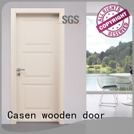high quality double composite doors white wood dark for washroom