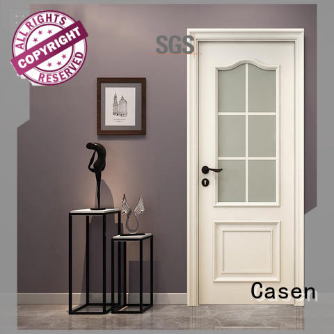 Casen white color fancy doors easy for living room