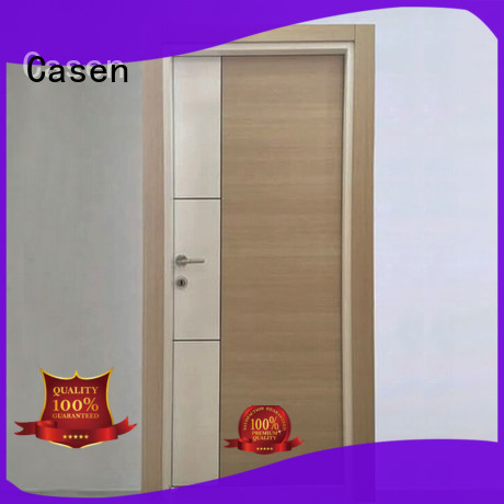 Casen fast installation mdf interior doors cheapest factory price for washroom