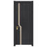 high quality 32 inch interior door with glass wooden simple style for bathroom