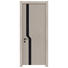 high quality 32 inch interior door with glass wooden simple style for bathroom