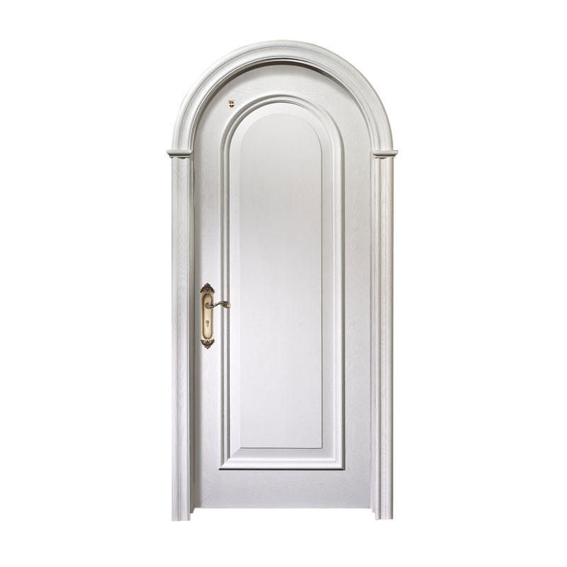 Casen white color luxury wooden doors fashion for bathroom