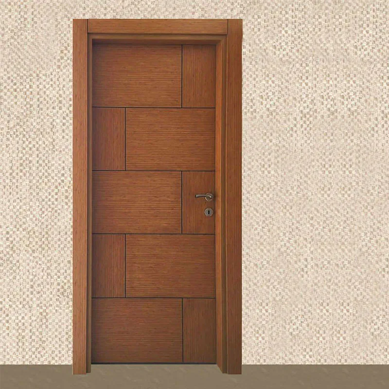 solid core mdf interior doors white simple wood Casen Brand