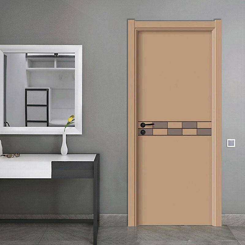 Casen high quality mdf single panel interior doors cheapest factory price for washroom
