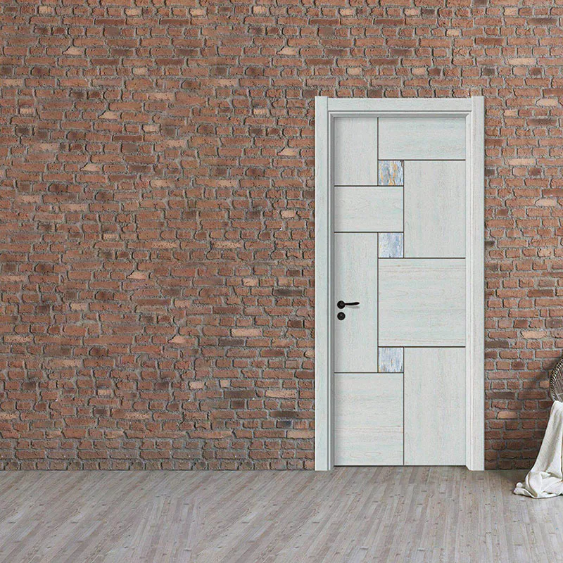 solid core mdf interior doors white wood color Casen Brand company