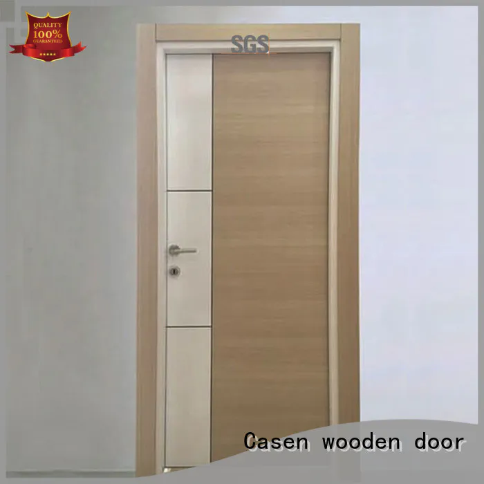 Wholesale bedroom solid core mdf interior doors white Casen Brand