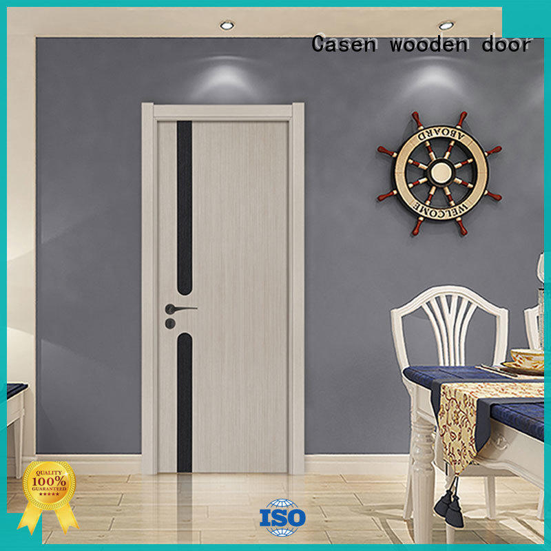 Casen quality hdf moulded panel doors manufacturer for washroom