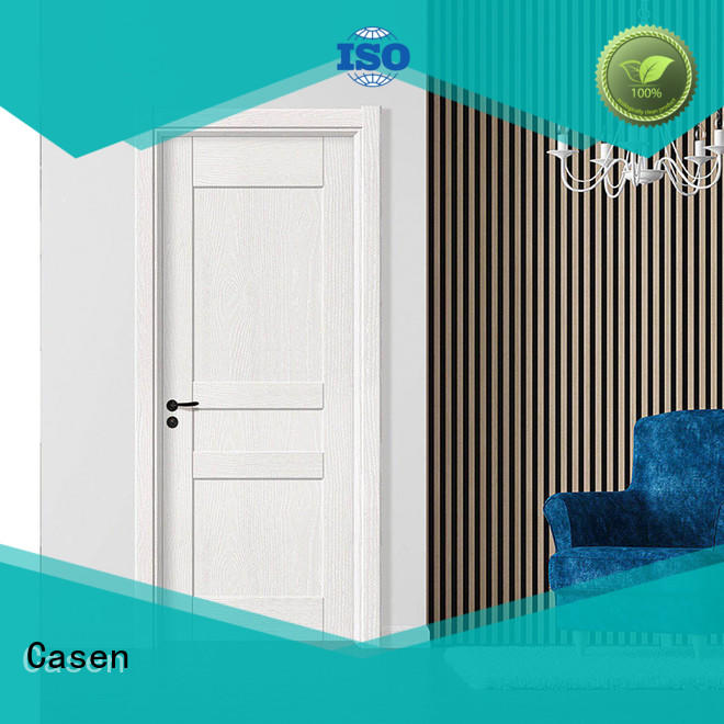 Casen chic modern mdf doors easy installation for bedroom