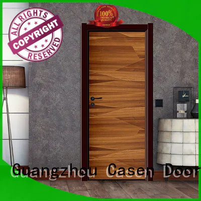 Casen high quality composite wood door best design for washroom