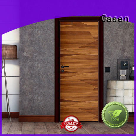 Casen wooden composite door gray for bathroom