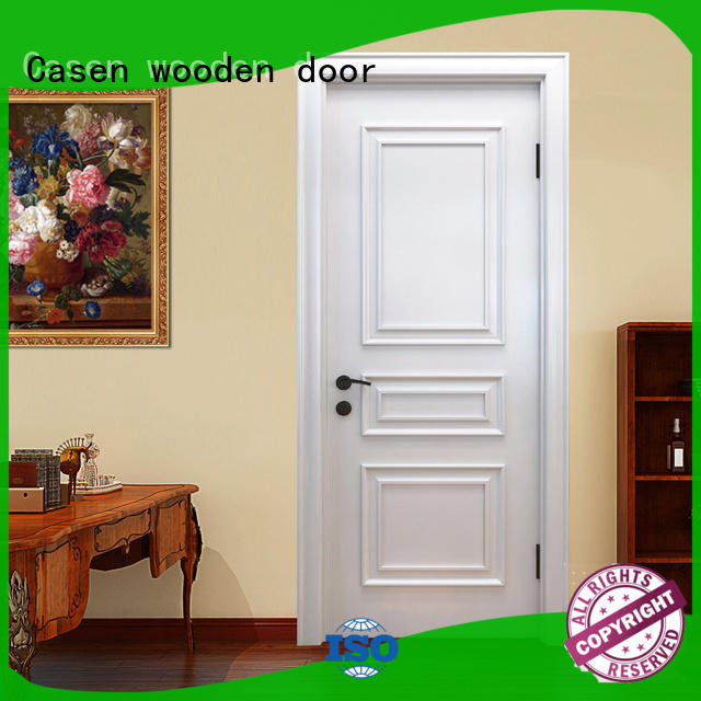 Casen white color fancy doors single for living room