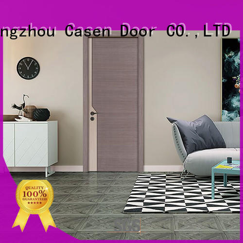 Casen fashion wood entry doors wholesale for store decoration