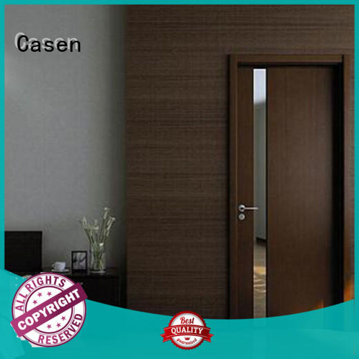 Casen Brand flat color modern wooden doors fashion