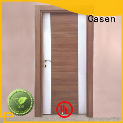 Casen Brand flat solid core mdf interior doors dark supplier