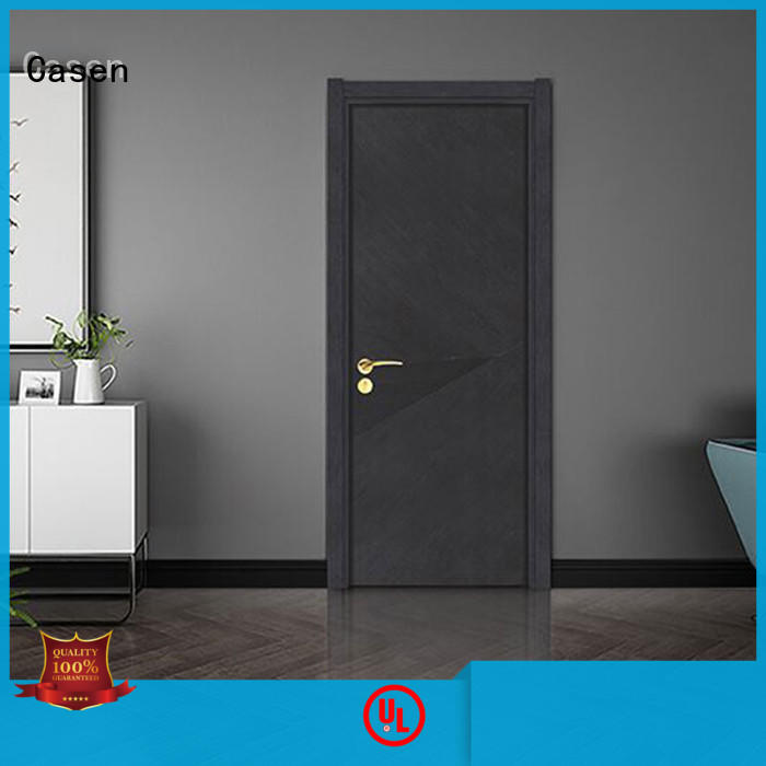 flat best price composite doors wooden for washroom Casen