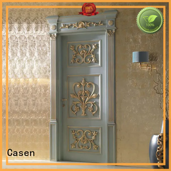 Casen modern luxury wooden doors modern for bedroom