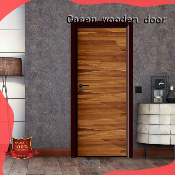 Casen flat composite wood door best design for bathroom