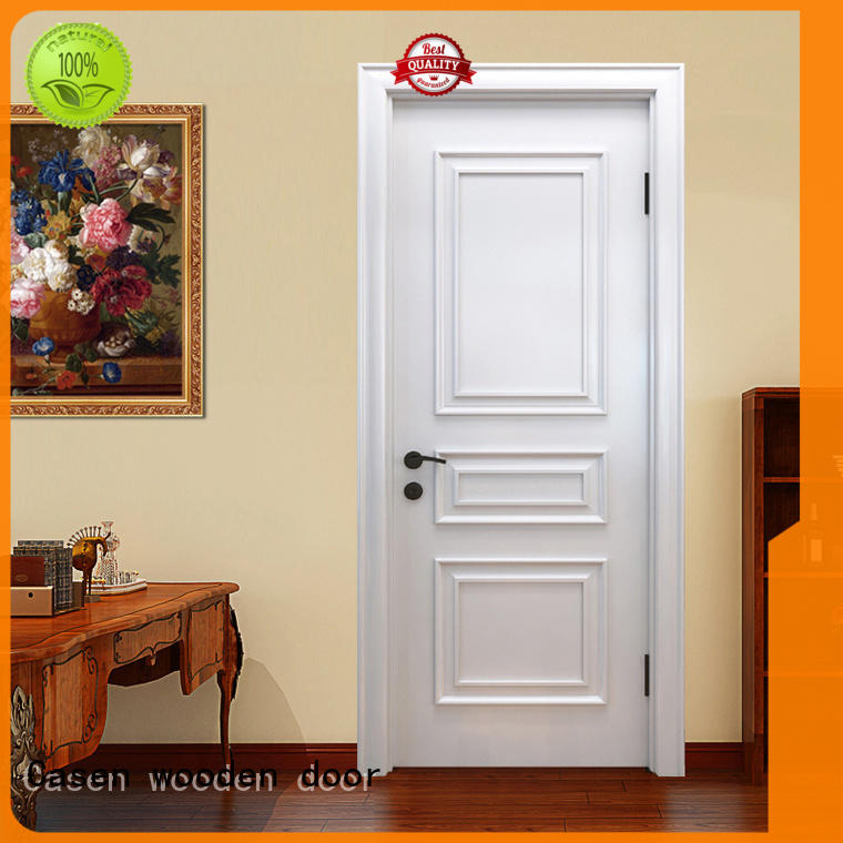 Casen modern solid wood interior doors easy for bathroom