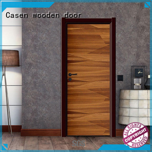 Casen wooden interior door company gray for washroom