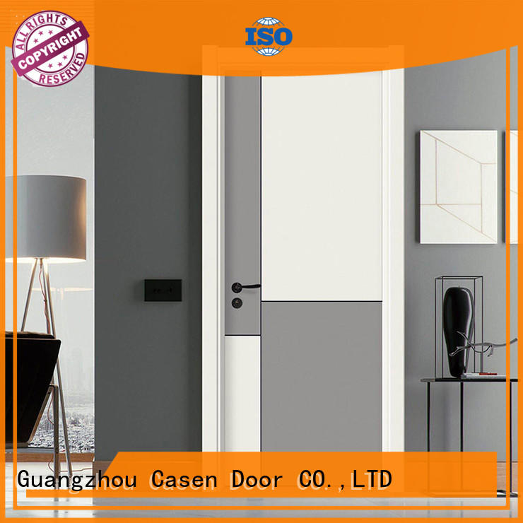 Casen white wood 4 panel doors easy for bedroom
