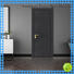 wooden modern composite doors gray for washroom Casen