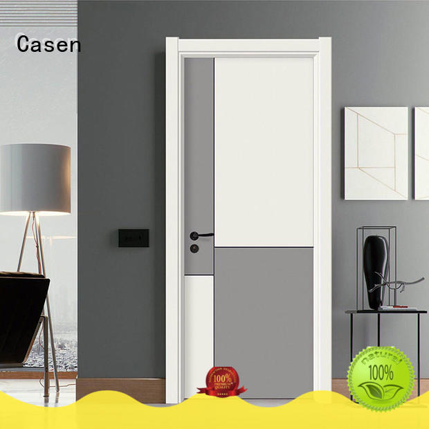 Casen buy 3 panel internal door factory for washroom