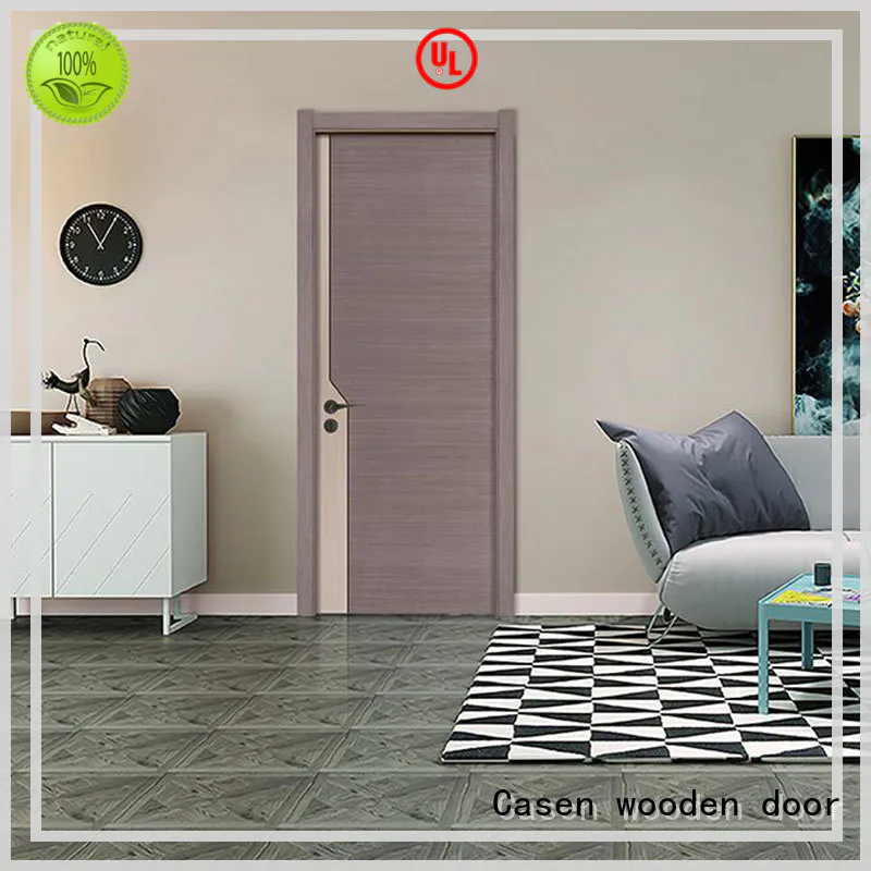Casen durable solid wood door design cheapest factory price for living room