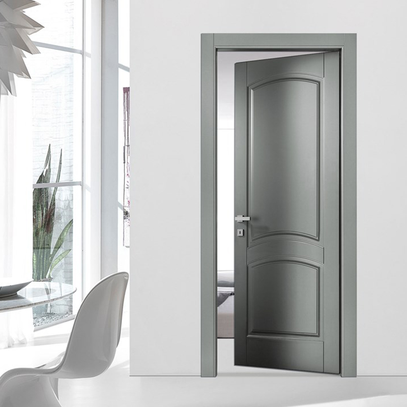 HDF doors gray color fashion and future style for room use  JS-1003A-4