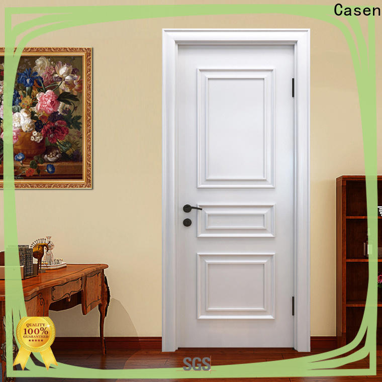 Casen best solid hardwood front door for sale for bathroom