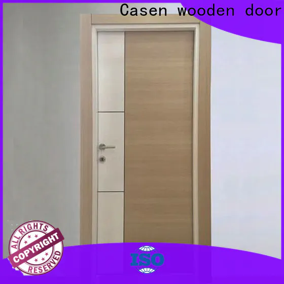 Casen quality 5 panel mdf interior door supplier for washroom