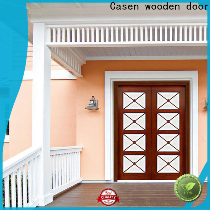Casen custom wooden main door design for home manufacturer for house