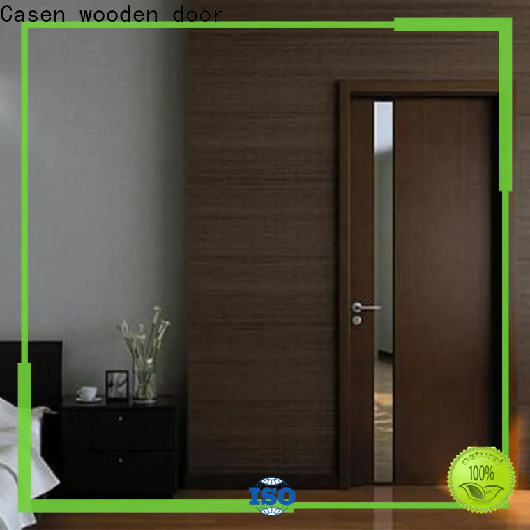 Casen elegant solid wood outside doors manufacturer for store