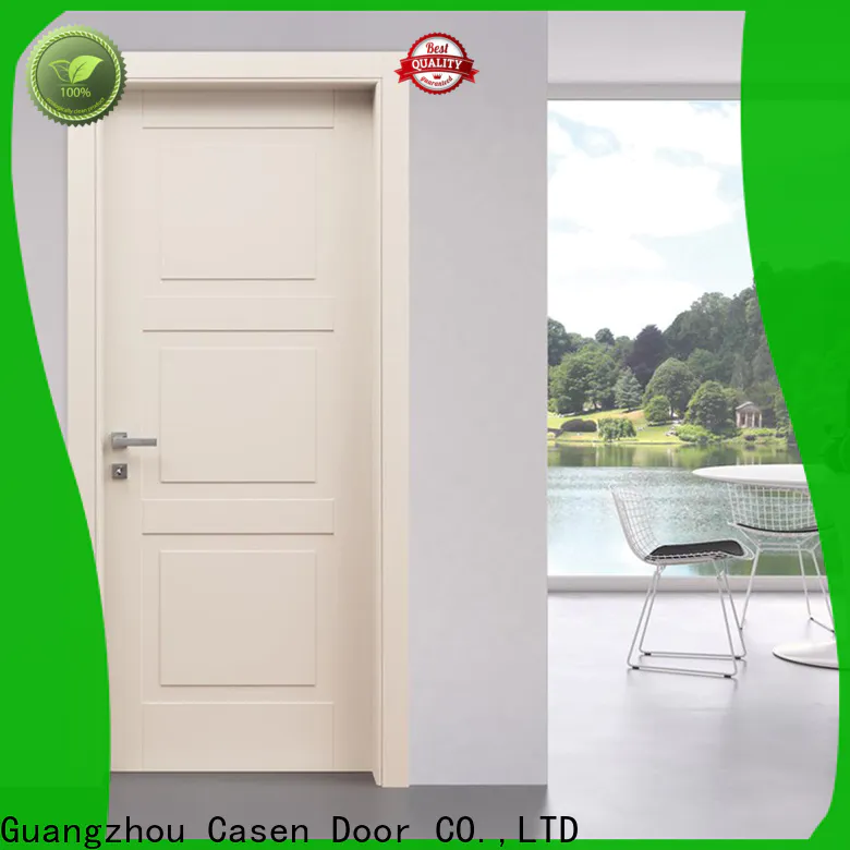 internal wooden doors white wood supplier for bathroom